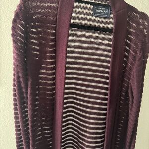 Topman Maroon Cardigan